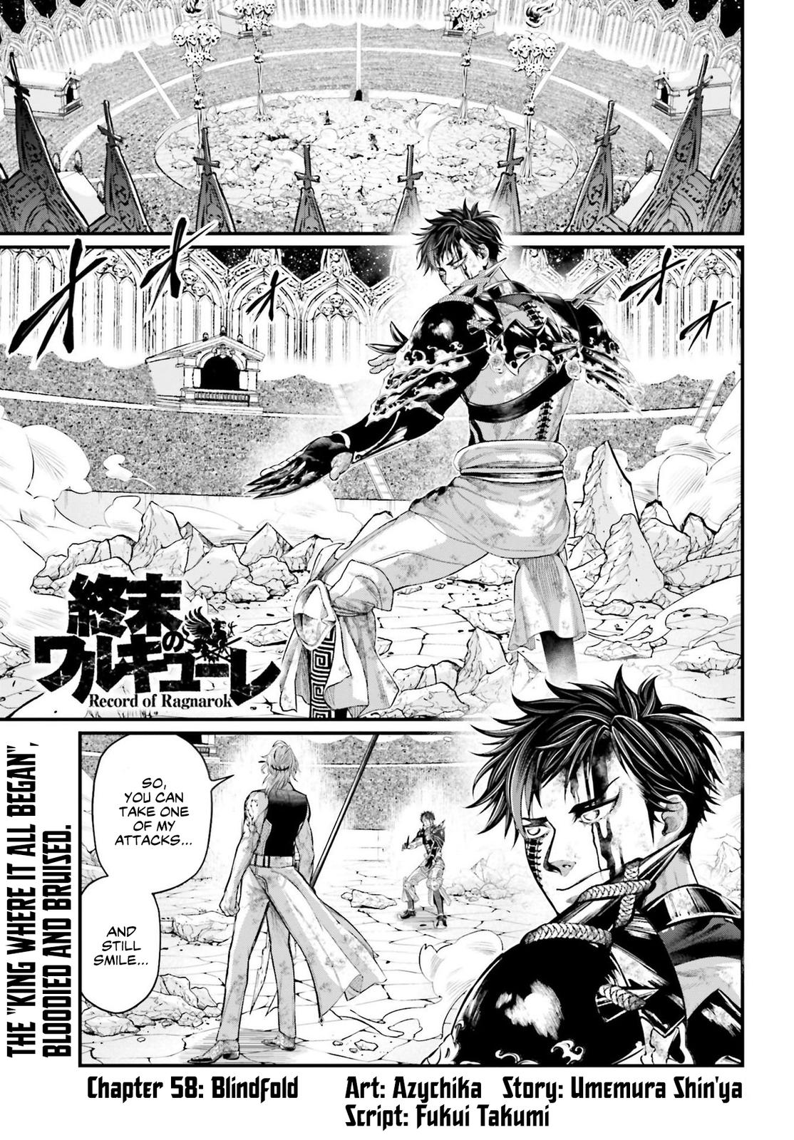 Shuumatsu no Walküre Chap 58 - Next Chap 59