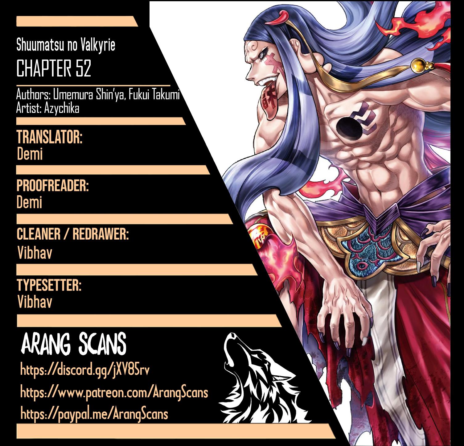Shuumatsu no Walküre Chap 52 - Next Chap 53