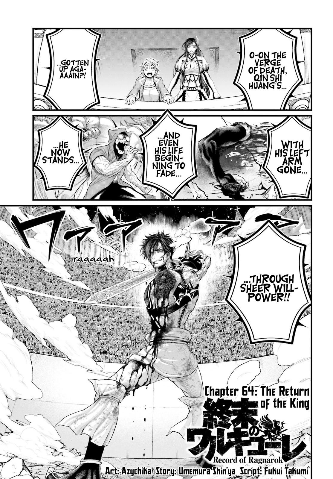 Shuumatsu no Walküre Chap 64 - Next Chap 65