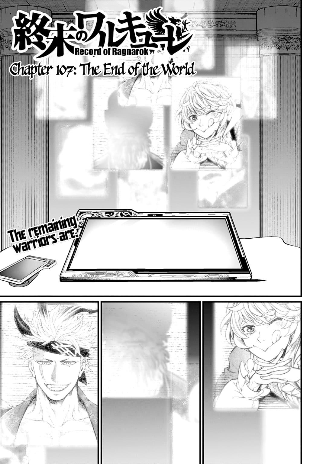 Shuumatsu no Walküre Chap 107 - Next Chap 108