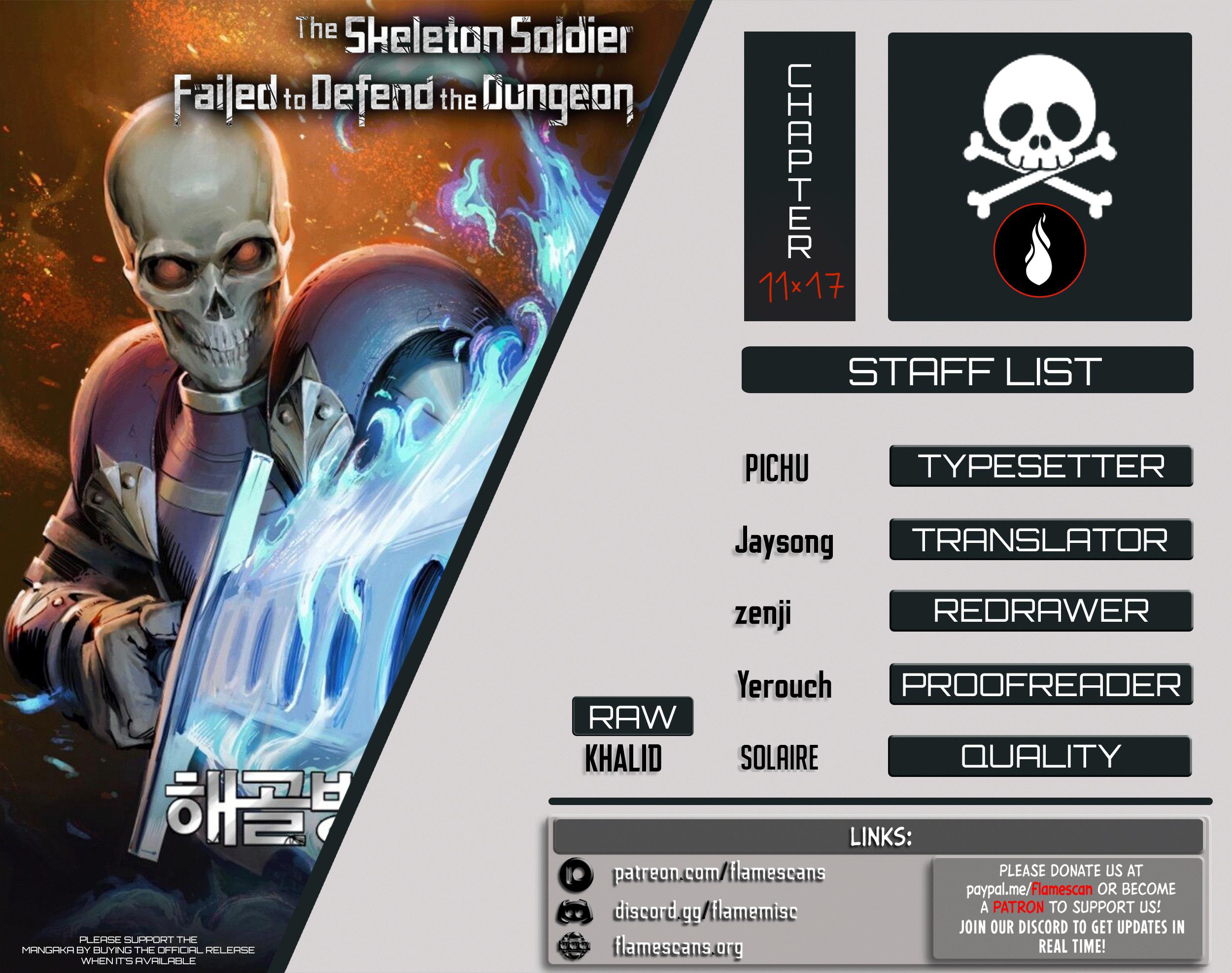 Skeleton Soldier Couldn't Protect the Dungeon Chap 187 - Next Chap 188