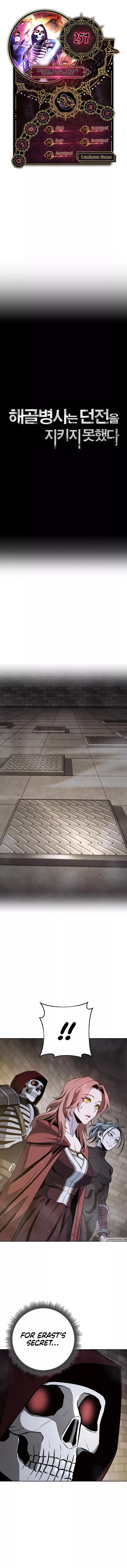 Skeleton Soldier Couldn't Protect the Dungeon Chap 257 - Next Chap 258