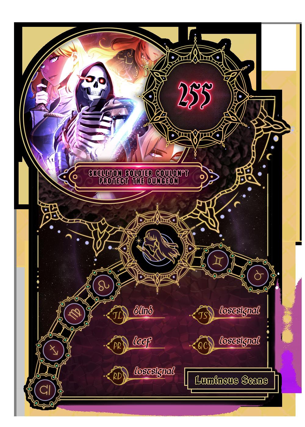 Skeleton Soldier Couldn't Protect the Dungeon Chap 255 - Next Chap 256