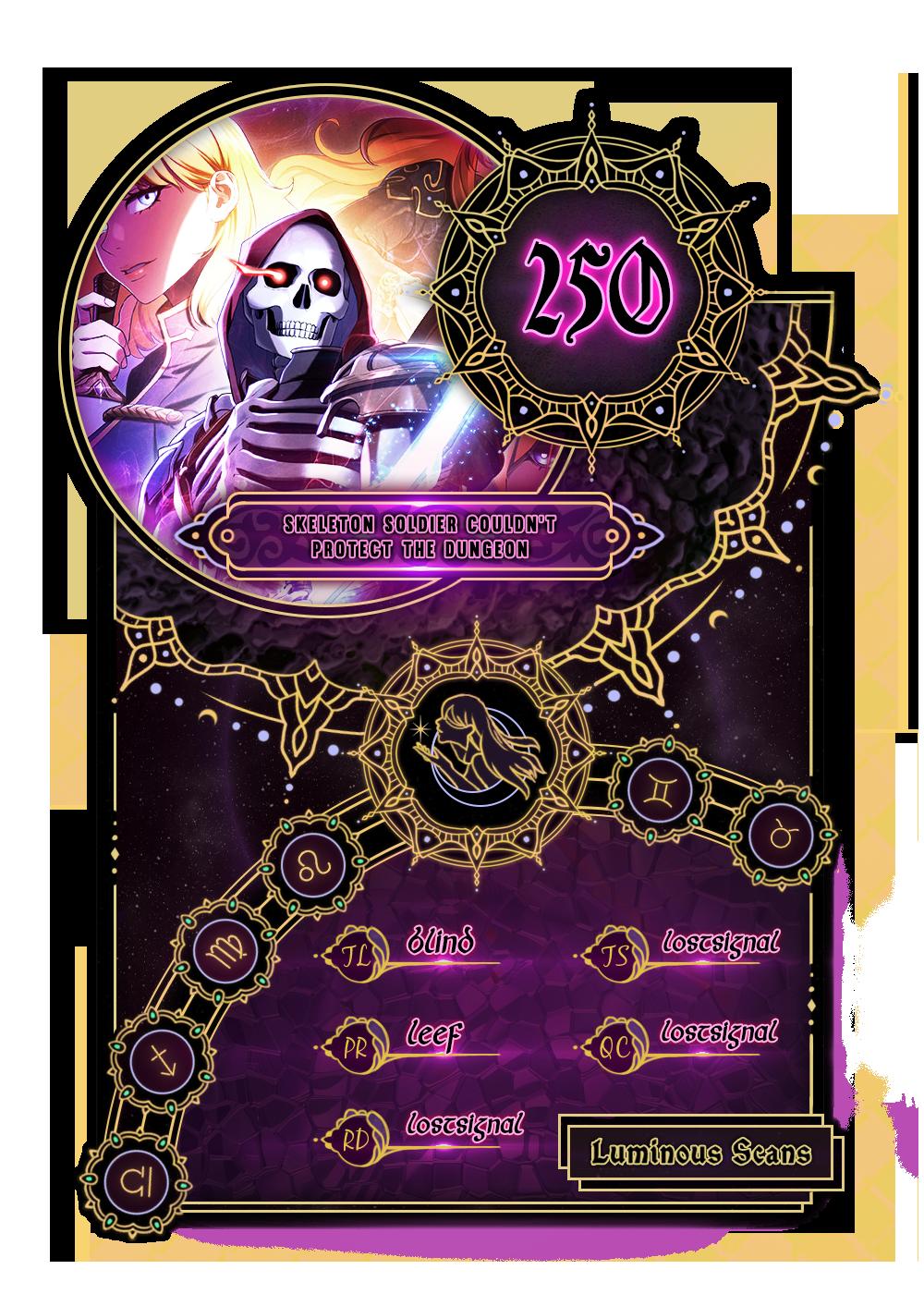 Skeleton Soldier Couldn't Protect the Dungeon Chap 250 - Next Chap 251