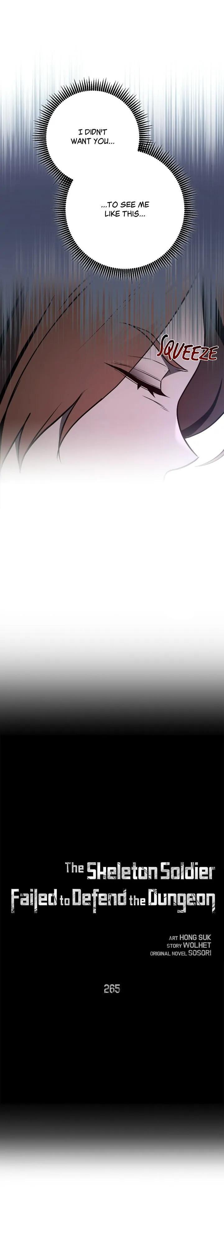 Skeleton Soldier Couldn't Protect the Dungeon Chap 265 - Next Chap 266