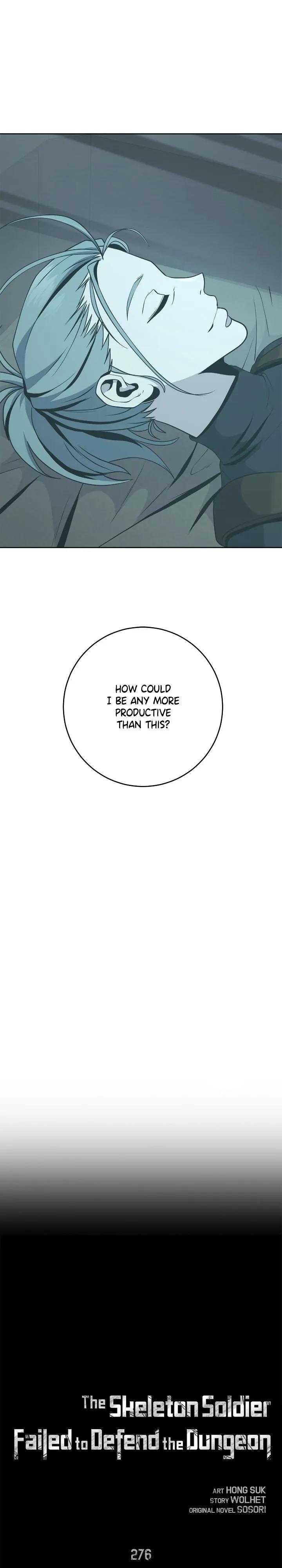 Skeleton Soldier Couldn't Protect the Dungeon Chap 276 - Next Chap 277