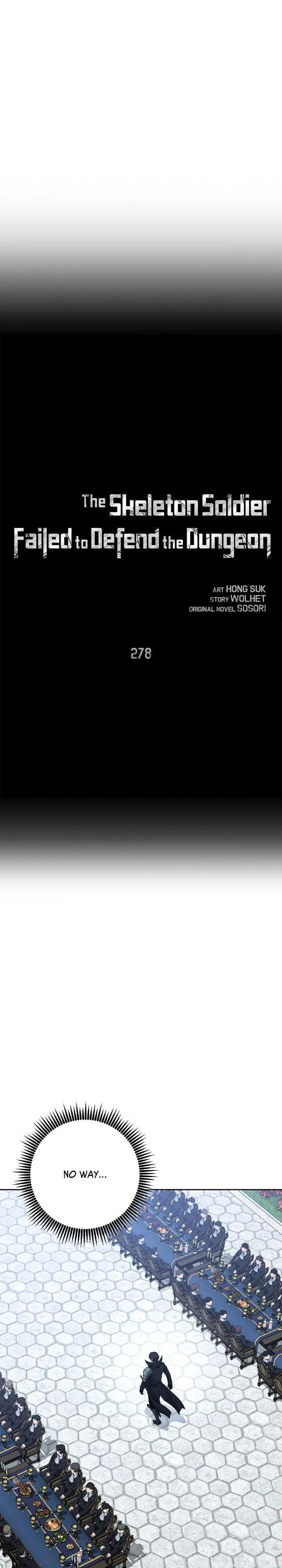 Skeleton Soldier Couldn't Protect the Dungeon Chap 278 - Next Chap 279