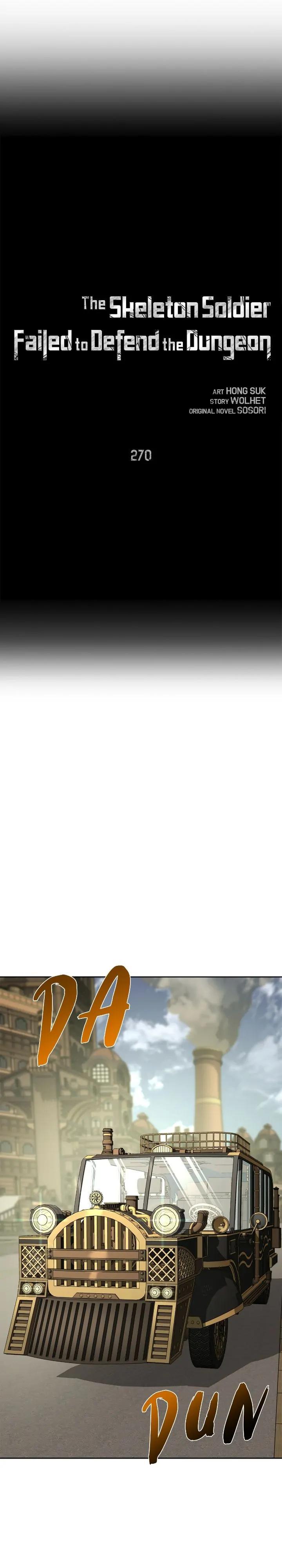 Skeleton Soldier Couldn't Protect the Dungeon Chap 270 - Next Chap 271