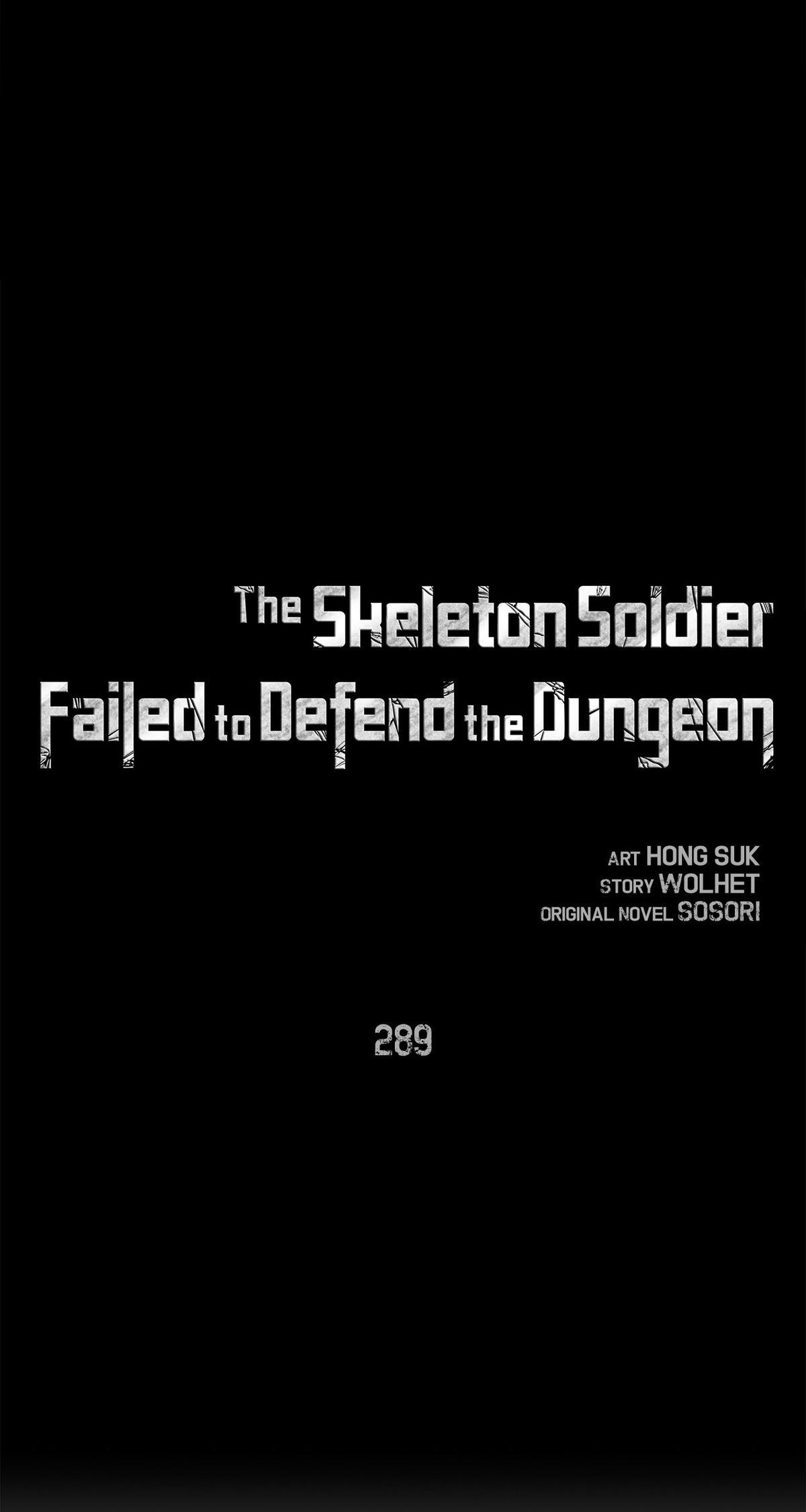 Skeleton Soldier Couldn't Protect the Dungeon Chap 289 - Next Chap 290