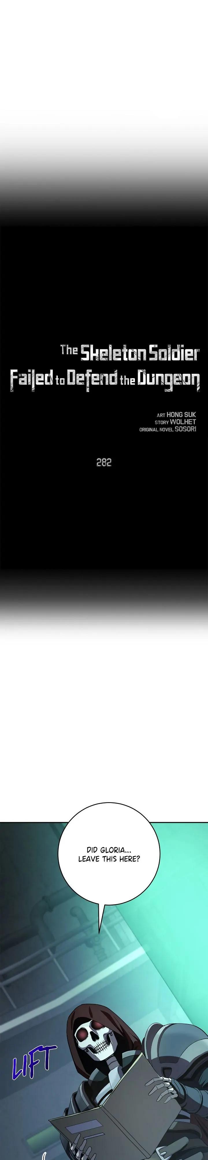 Skeleton Soldier Couldn't Protect the Dungeon Chap 282 - Next Chap 283