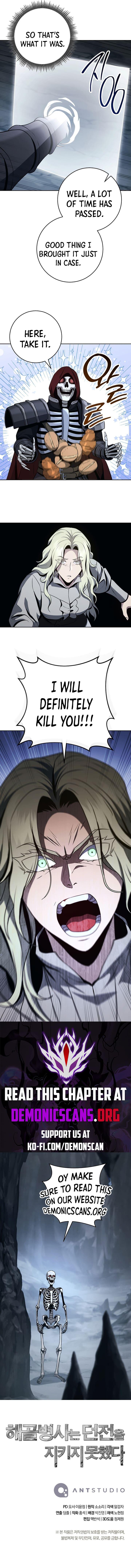 Skeleton Soldier Couldn't Protect the Dungeon Chap 293 - Next Chap 294