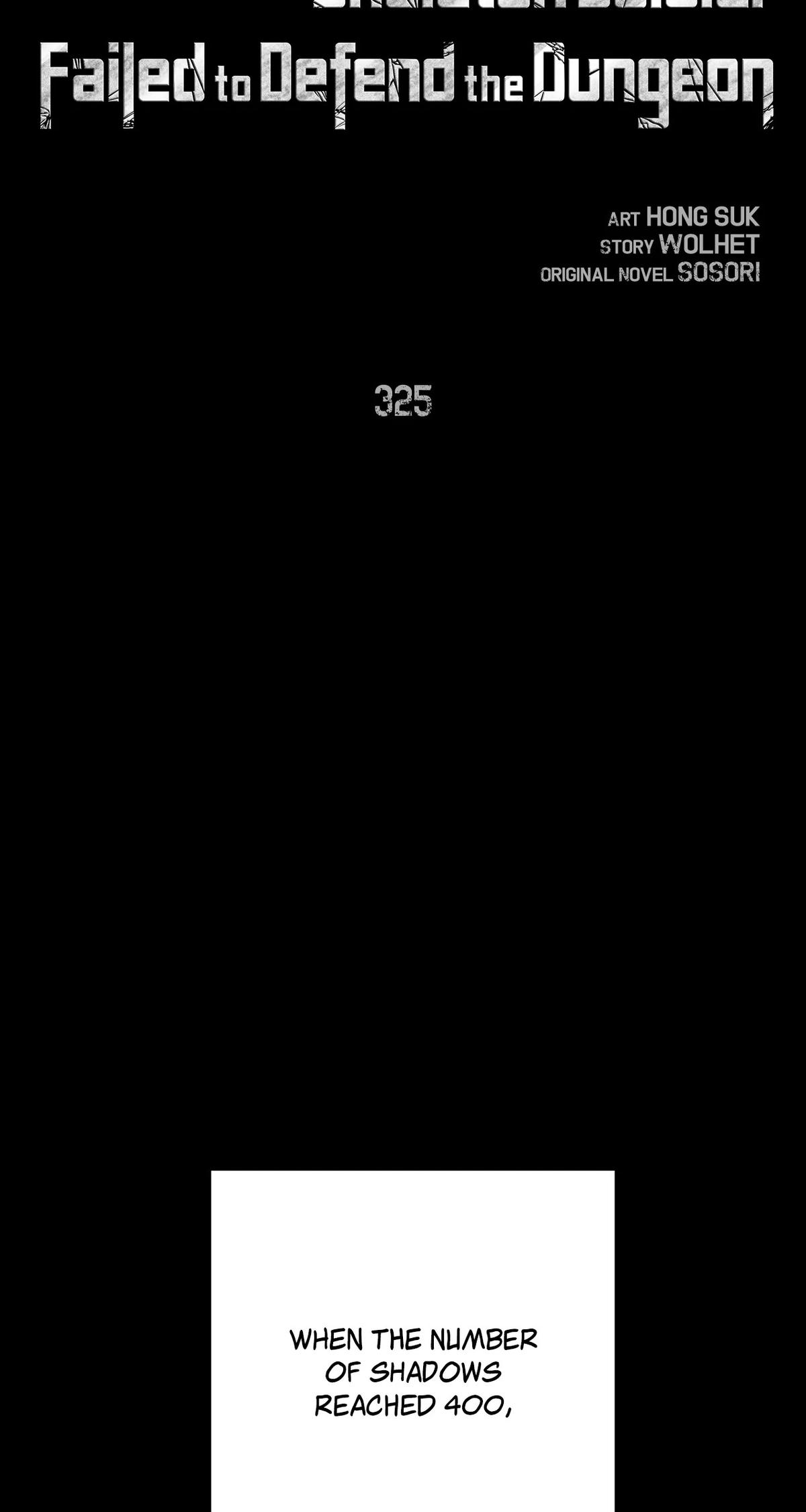 Skeleton Soldier Couldn't Protect the Dungeon Chap 325 - Next Chap 326