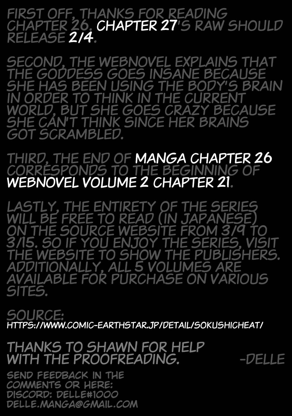 Sokushi Cheat ga Saikyou Sugite Chap 26 - Next Chap 27