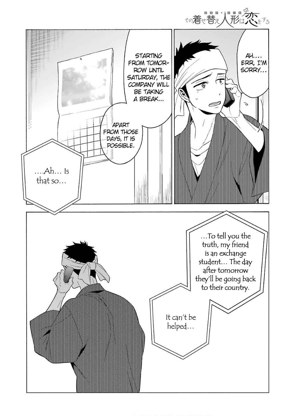 My Dress-Up Darling Chap 8 - Next Chap 9