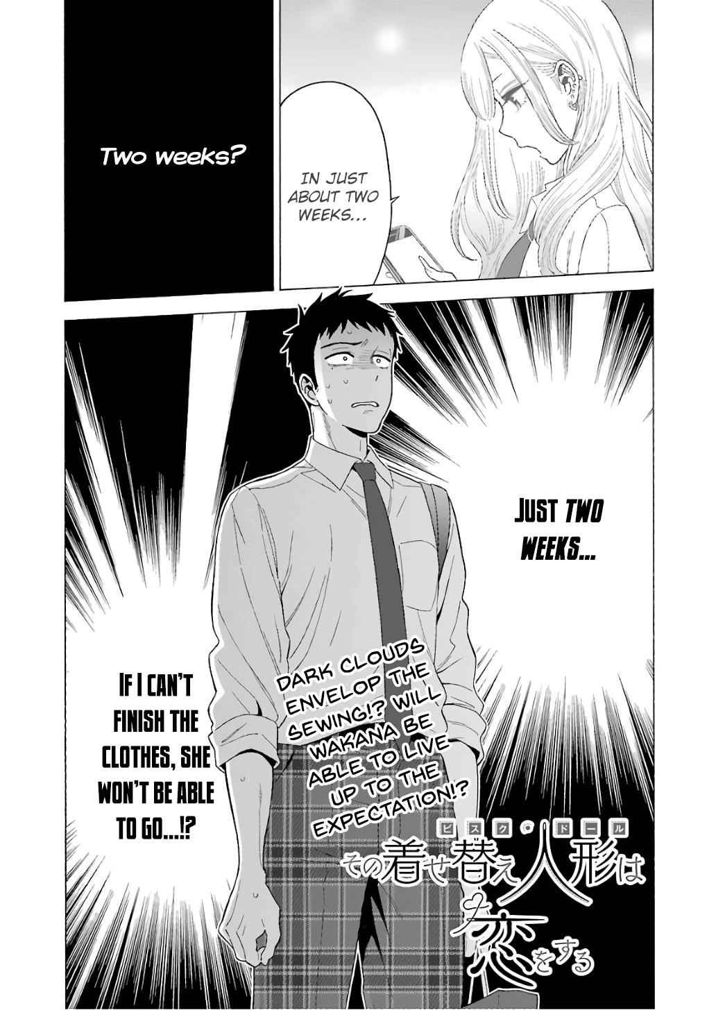 My Dress-Up Darling Chap 8 - Next Chap 9
