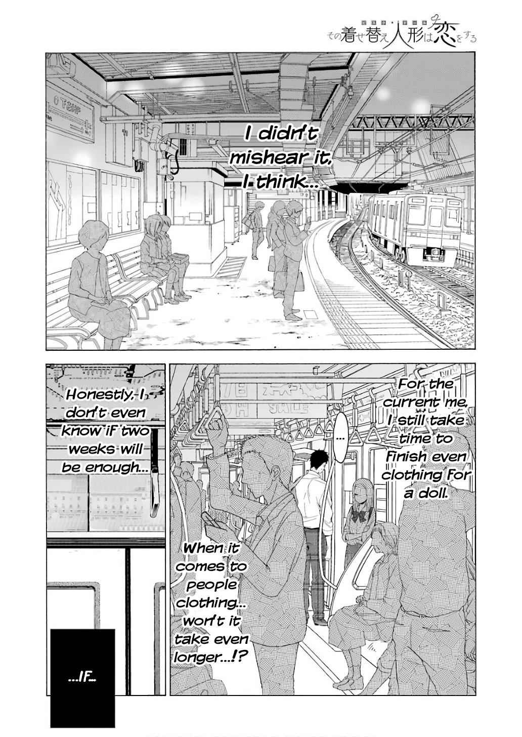 My Dress-Up Darling Chap 8 - Next Chap 9