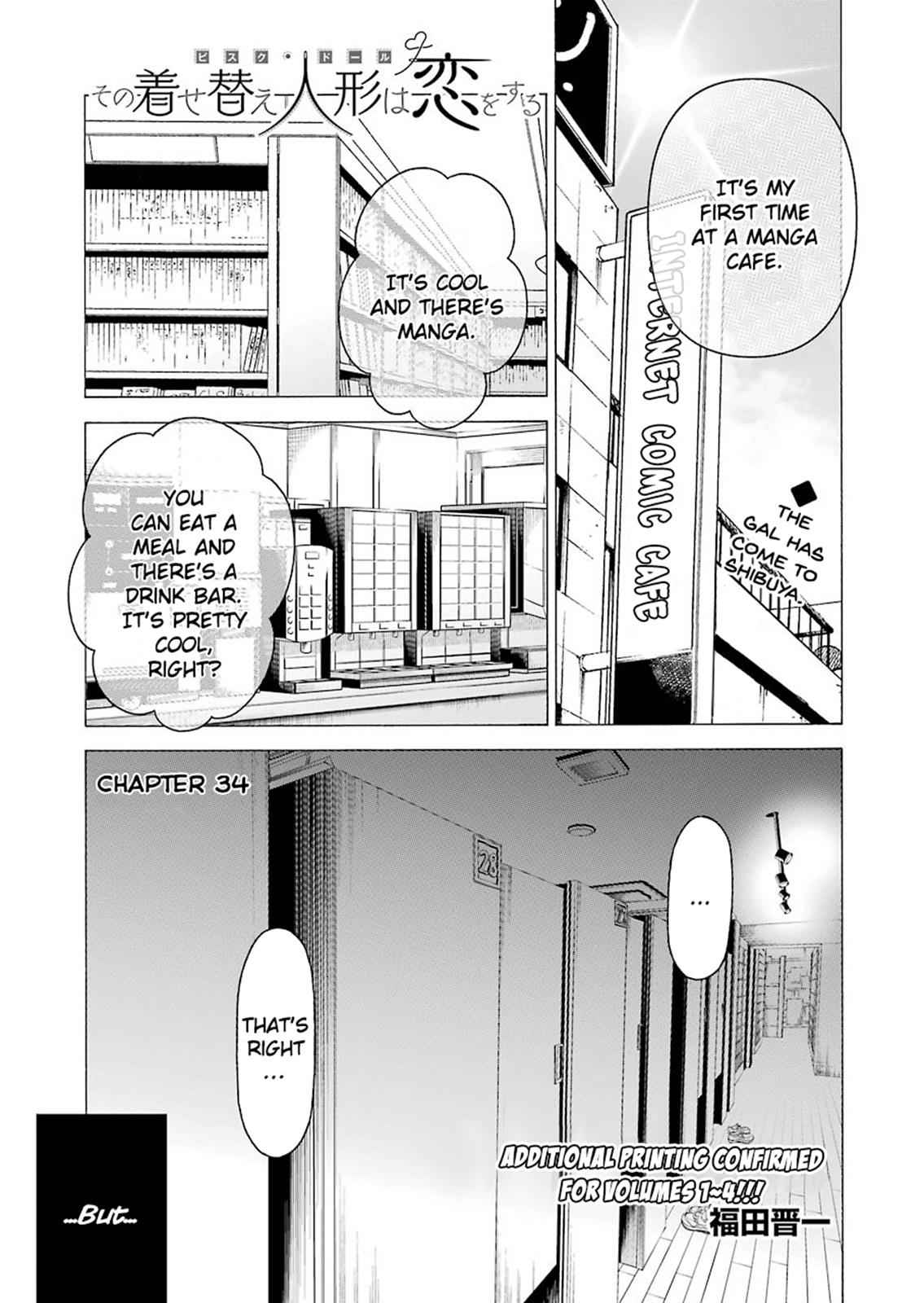 My Dress-Up Darling Chap 34 - Next Chap 35