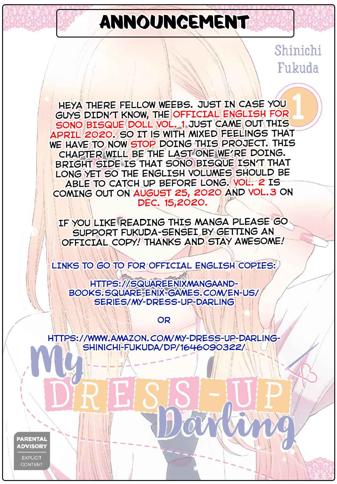 My Dress-Up Darling Chap 39 - Next Chap 40