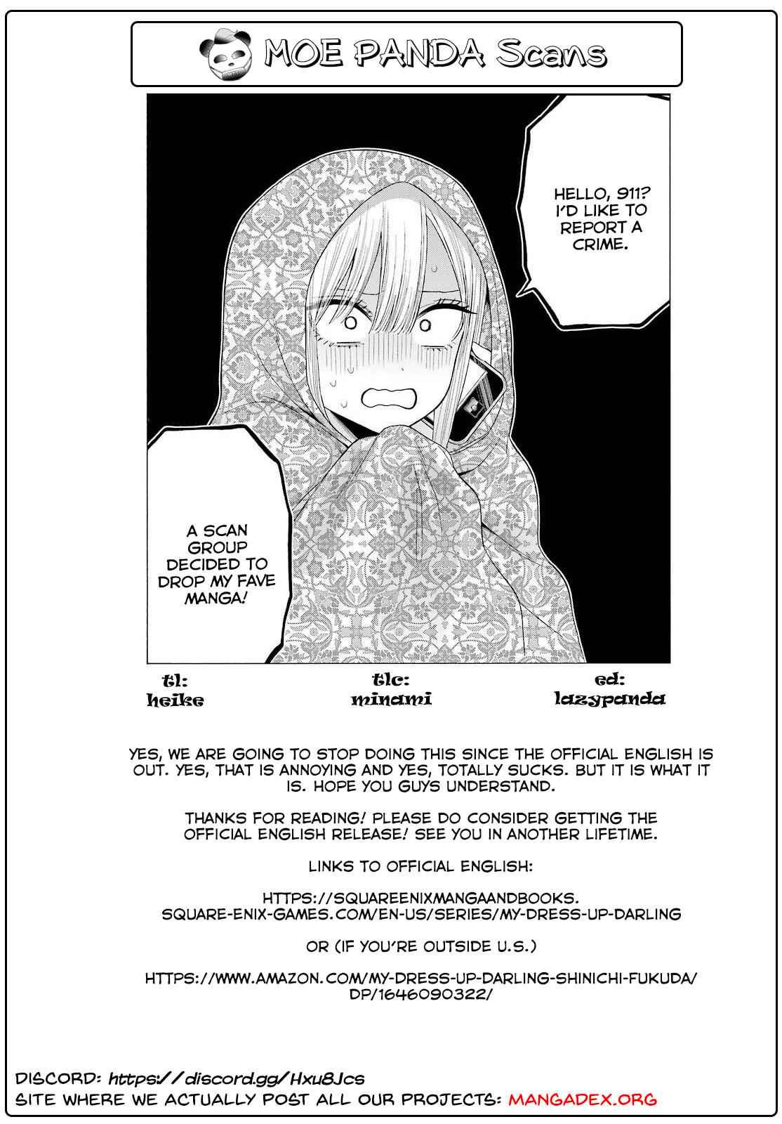 My Dress-Up Darling Chap 39 - Next Chap 40