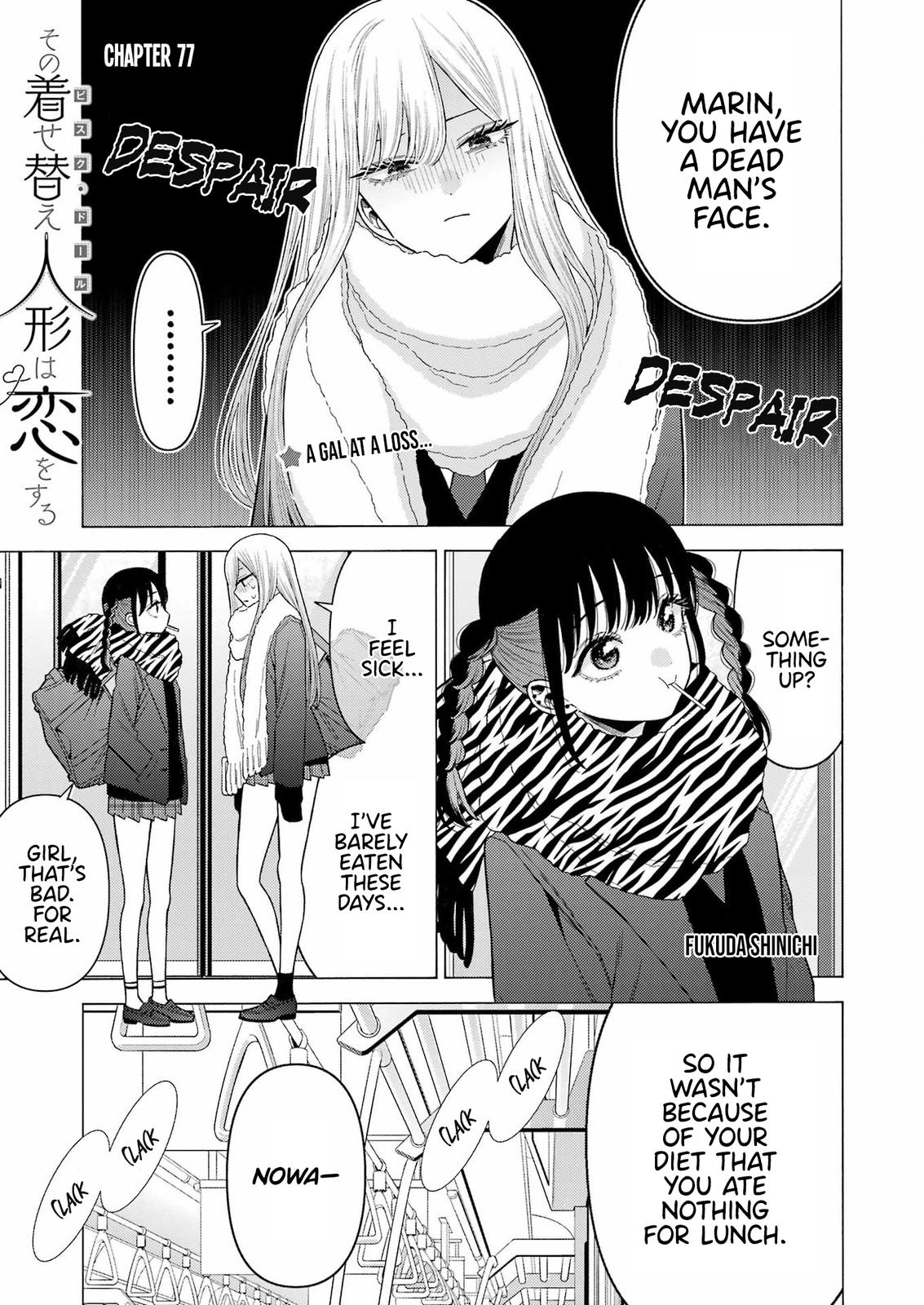 My Dress-Up Darling Chap 77 - Next Chap 78
