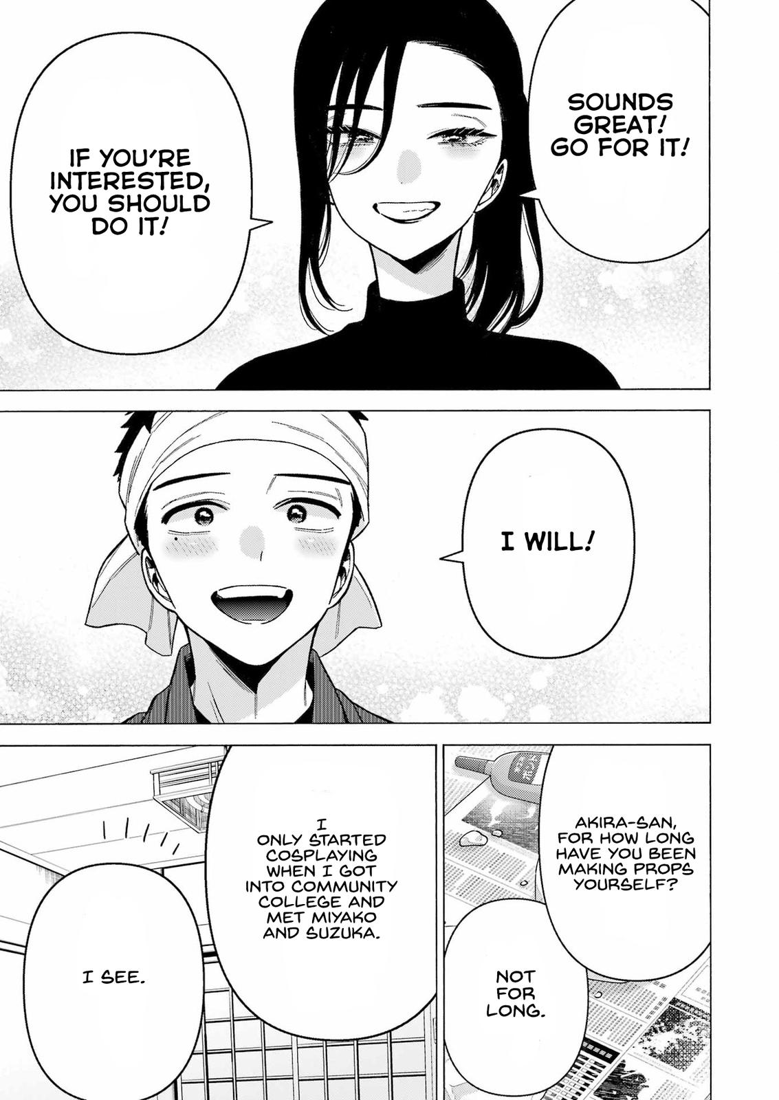 My Dress-Up Darling Chap 78 - Next Chap 79
