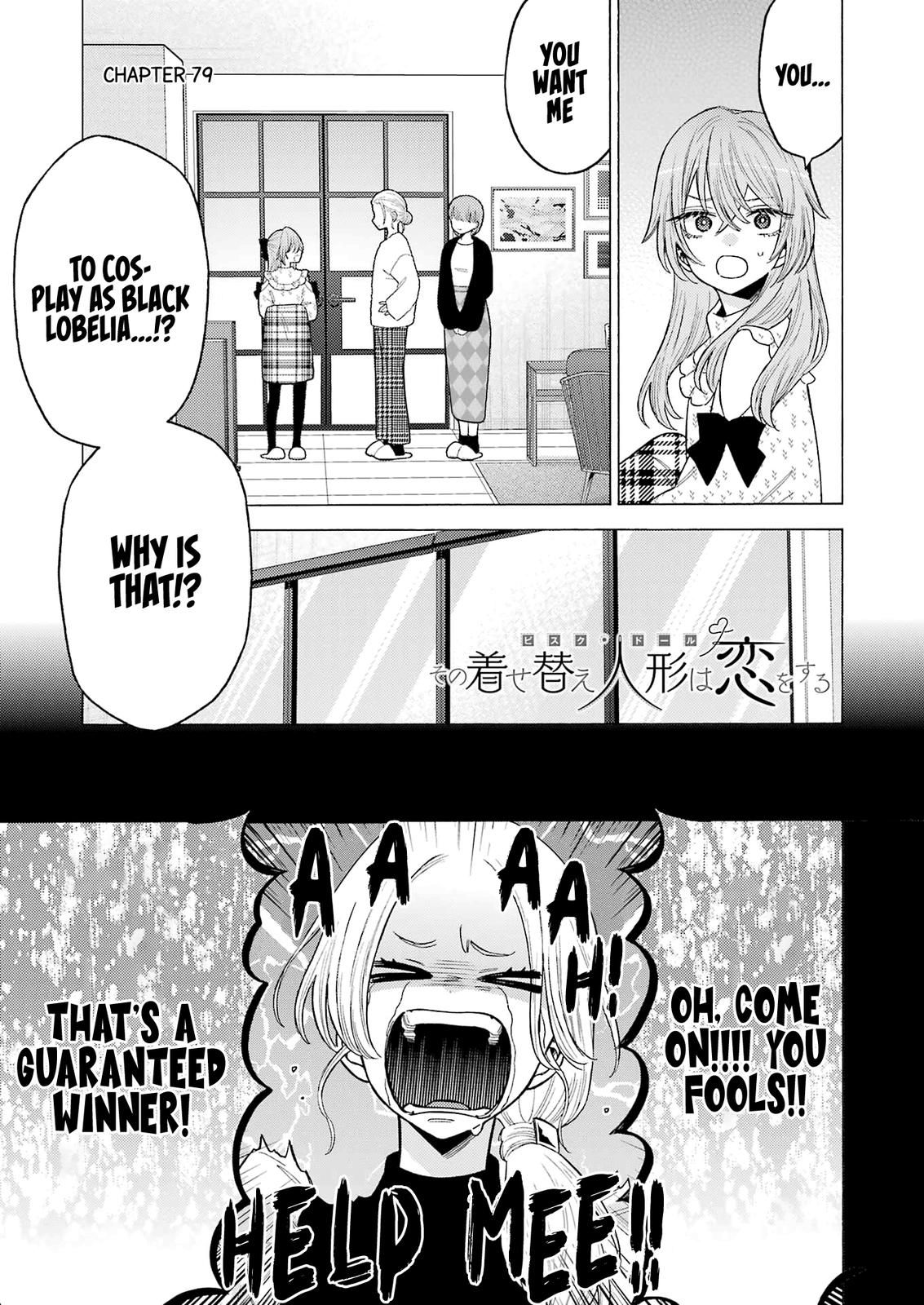 My Dress-Up Darling Chap 79 - Next Chap 80