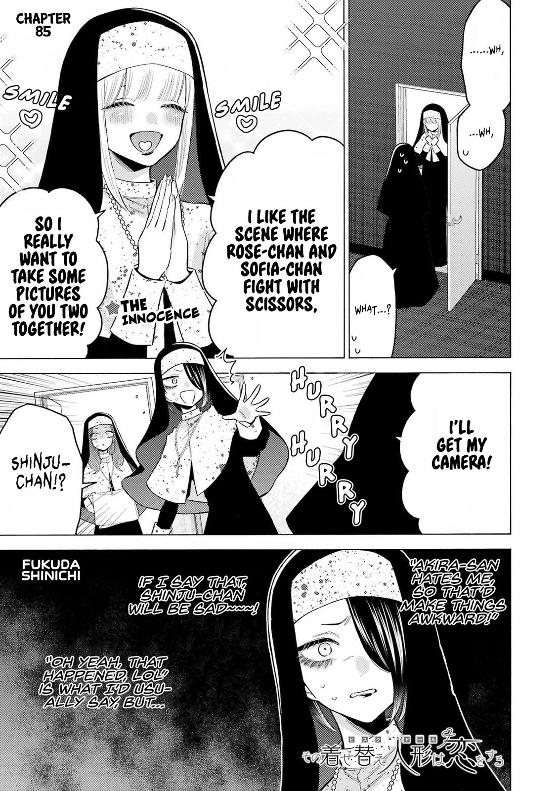 My Dress-Up Darling Chap 85 - Next Chap 86