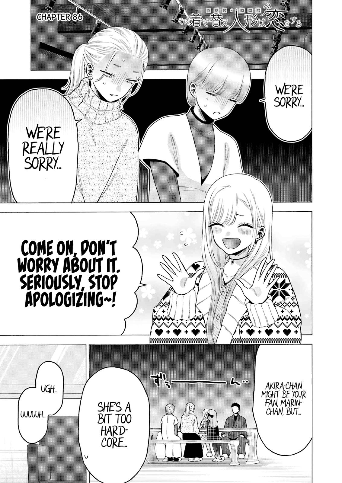 My Dress-Up Darling Chap 86 - Next Chap 87