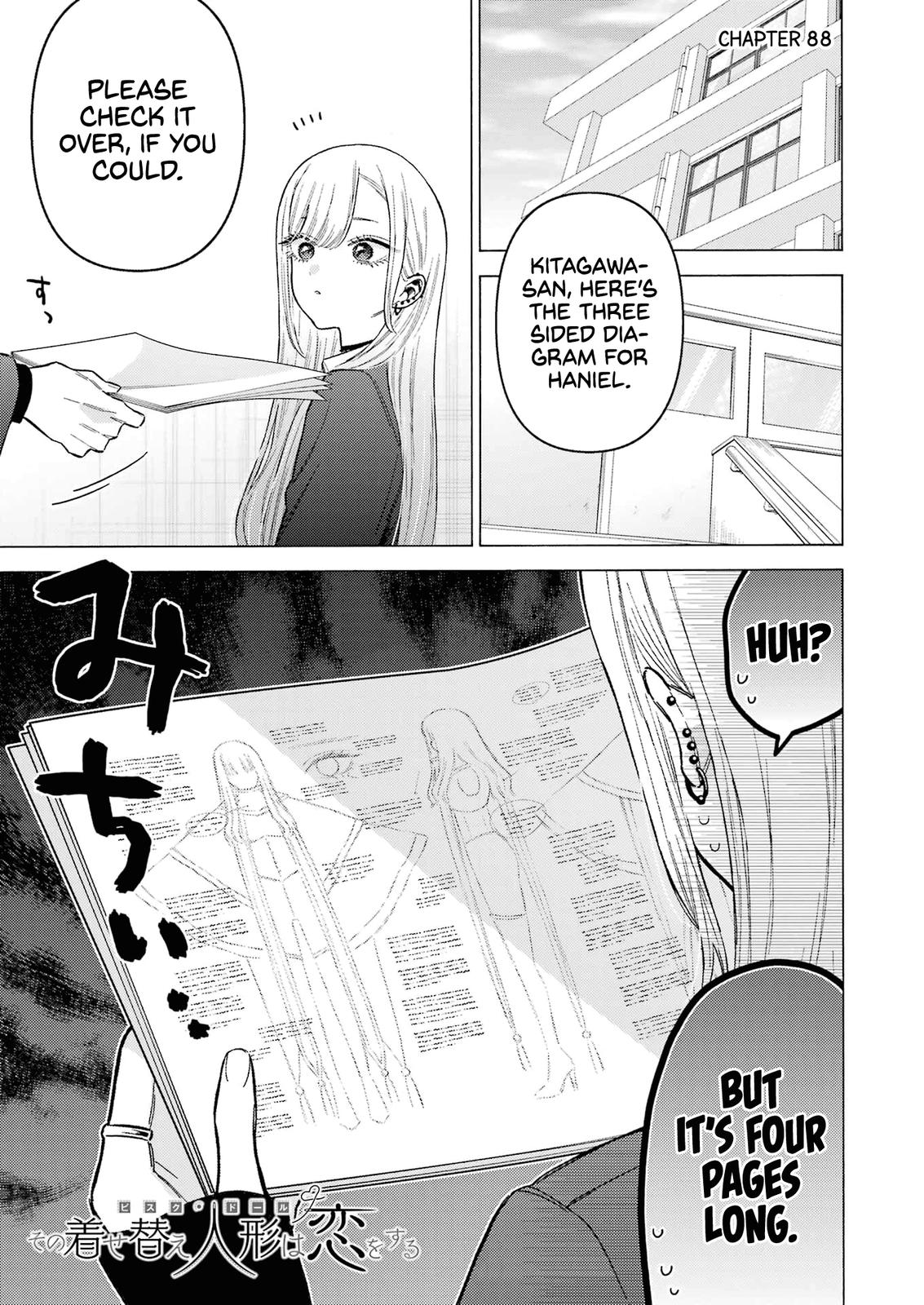 My Dress-Up Darling Chap 88 - Next Chap 89