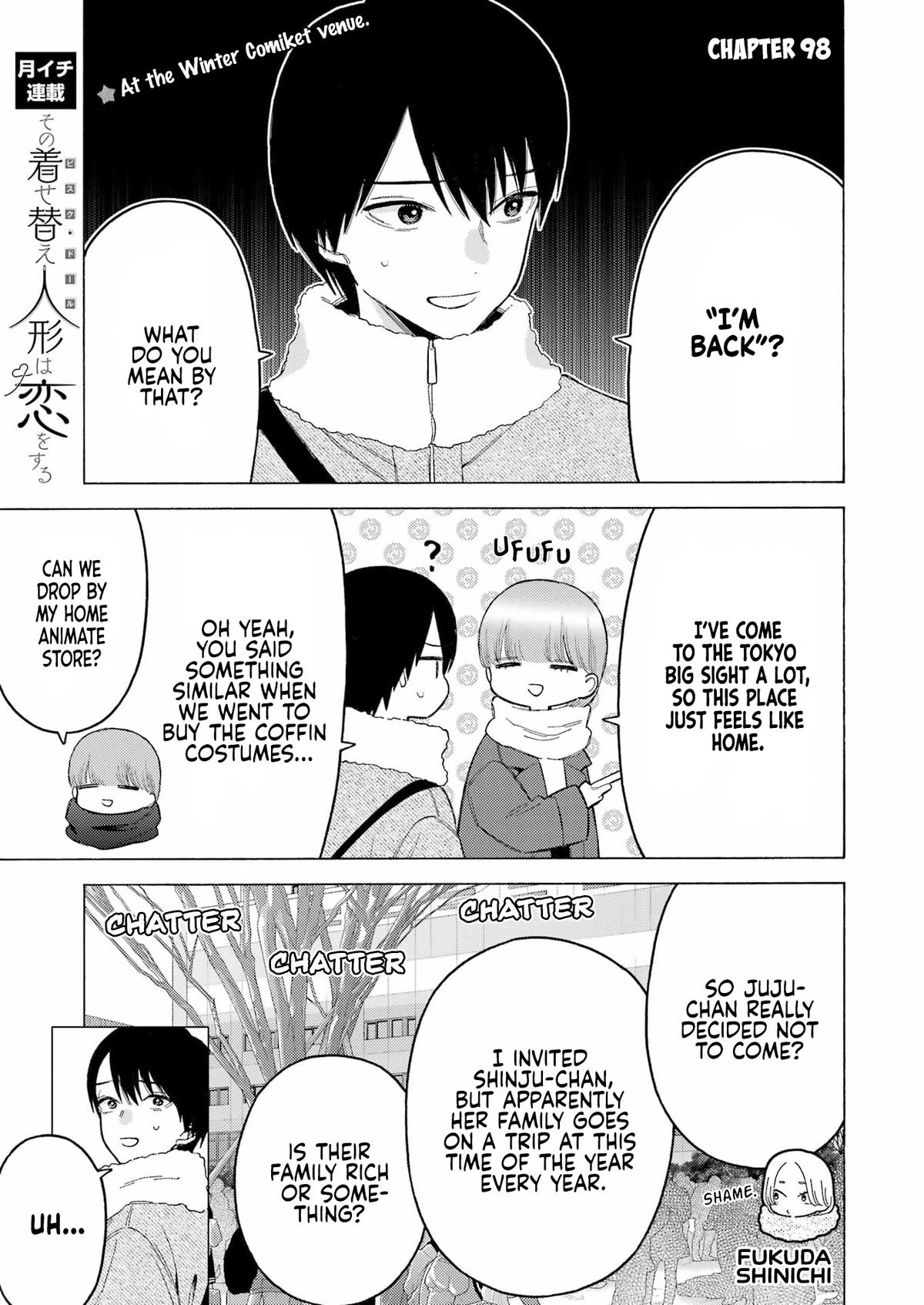 My Dress-Up Darling Chap 98 - Next Chap 99