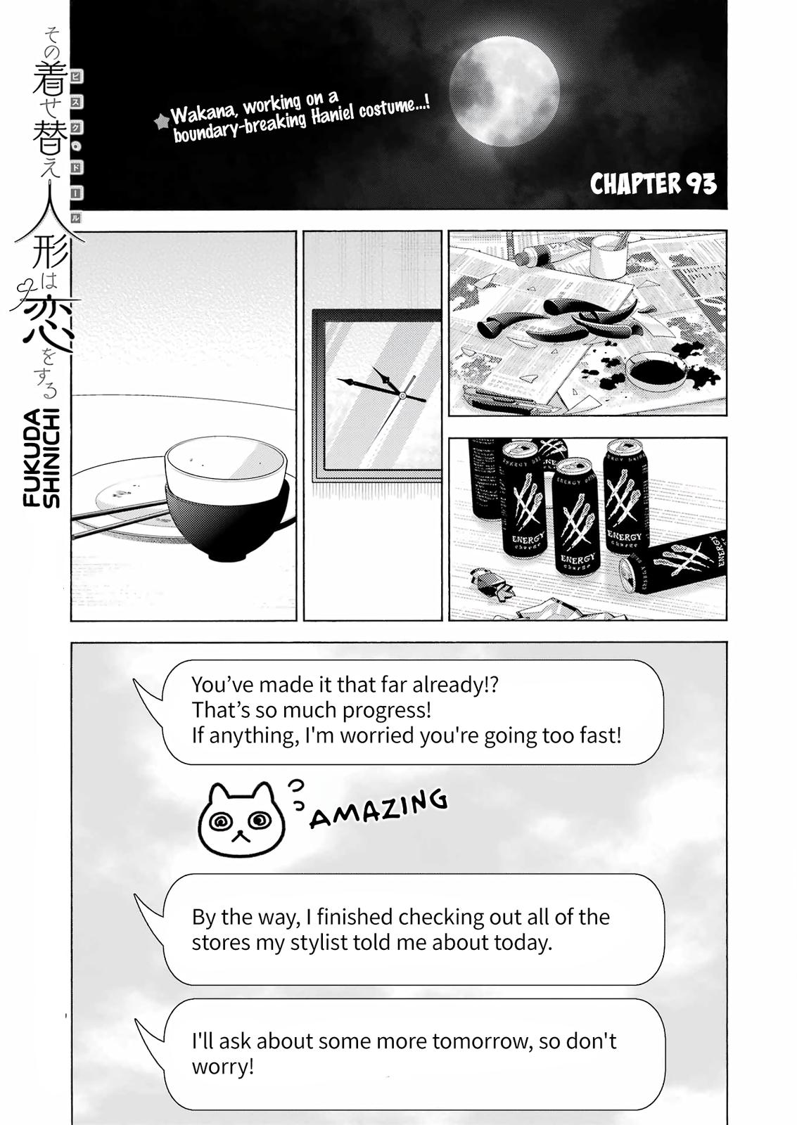 My Dress-Up Darling Chap 93 - Next Chap 94