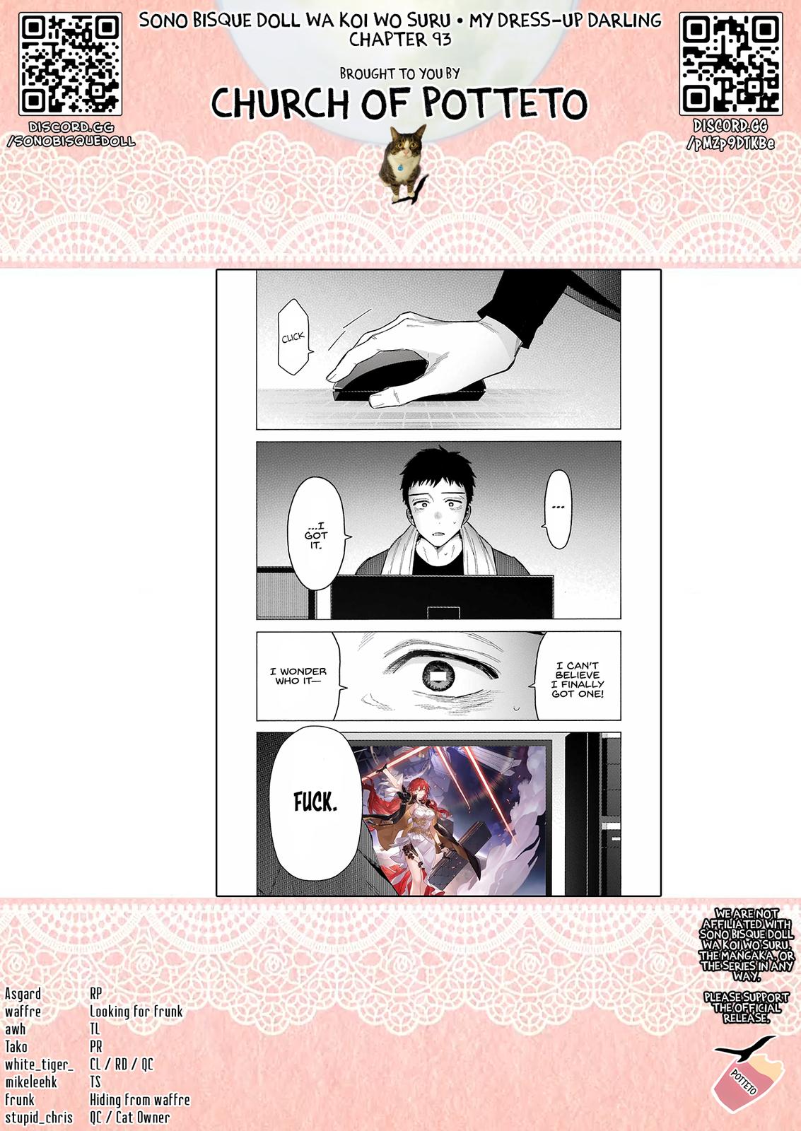 My Dress-Up Darling Chap 93 - Next Chap 94