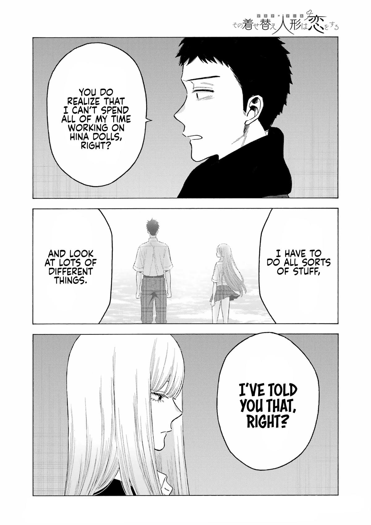 My Dress-Up Darling Chap 107 - Next Chap 108