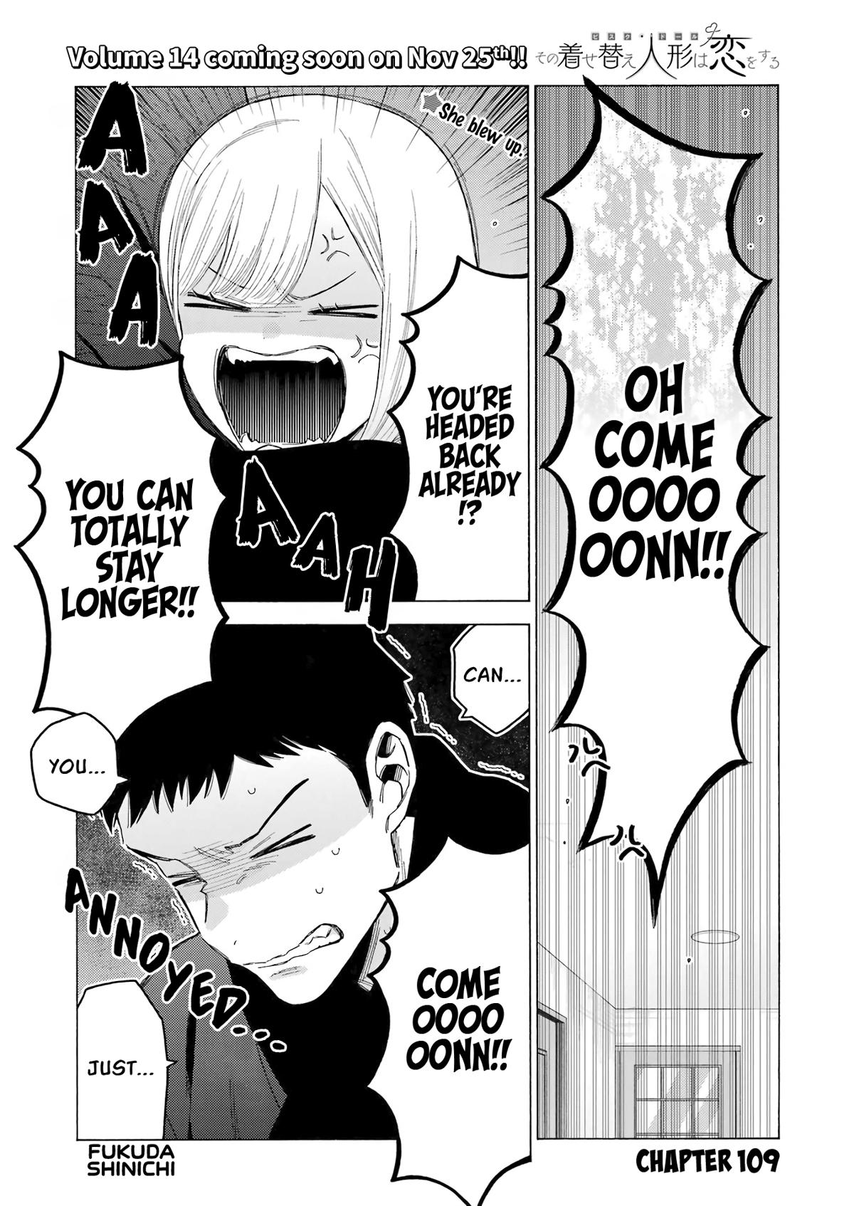 My Dress-Up Darling Chap 109 - Next Chap 110