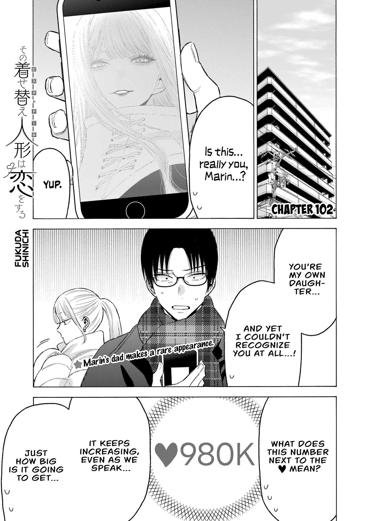My Dress-Up Darling Chap 102 - Next Chap 103