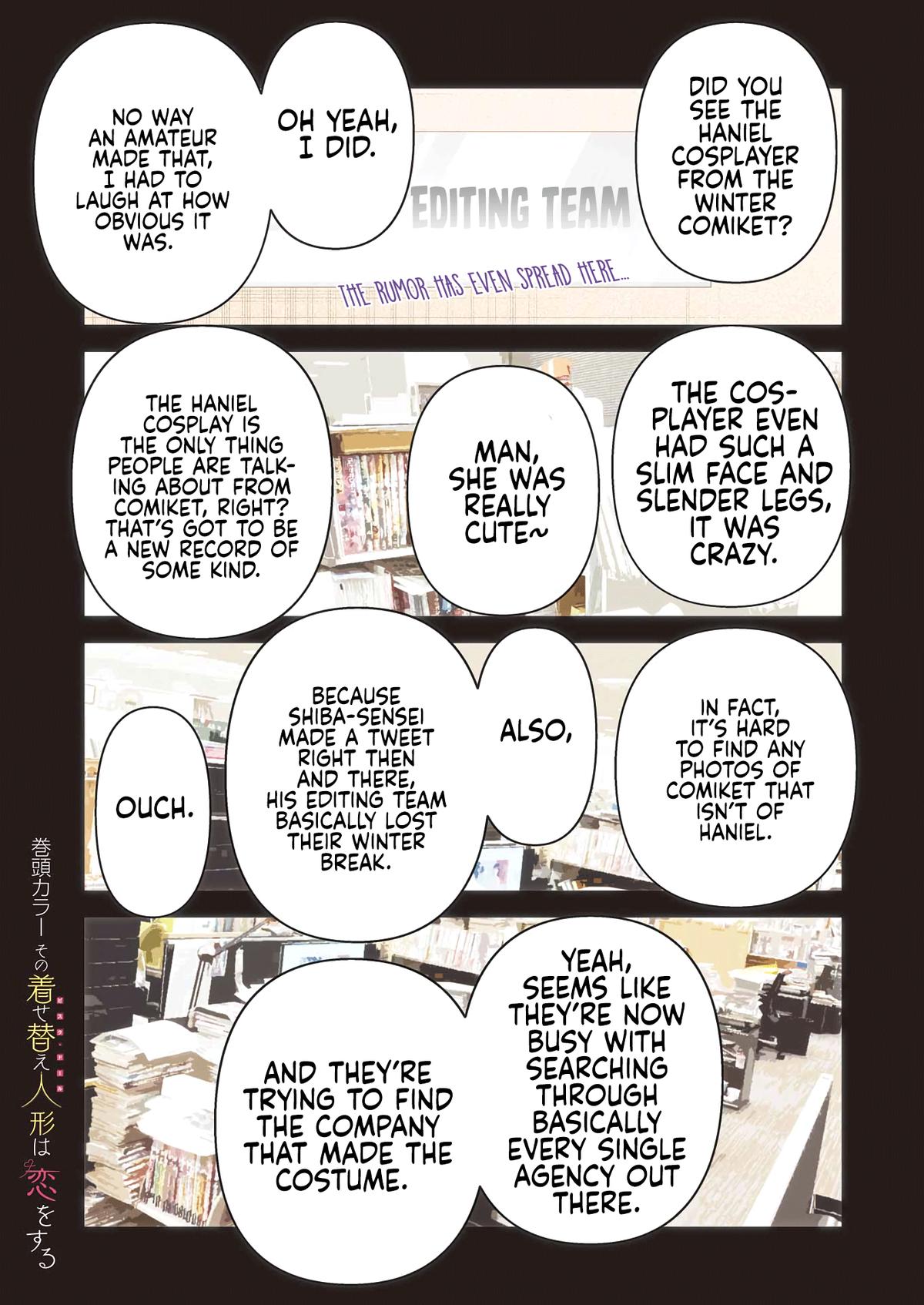 My Dress-Up Darling Chap 103 - Next Chap 104