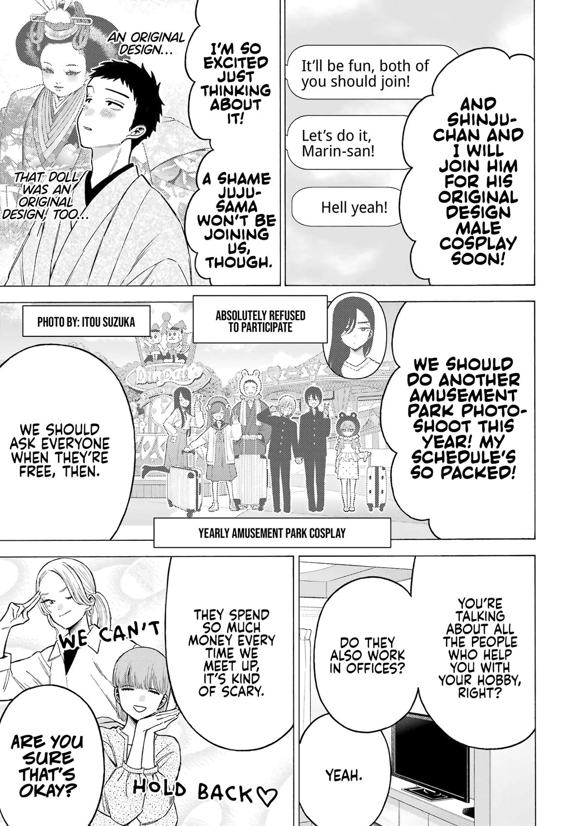 My Dress-Up Darling Chap 115.5 - Next Chap 116.5