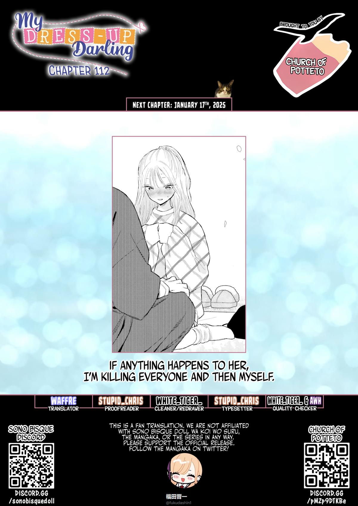My Dress-Up Darling Chap 112 - Next Chap 113