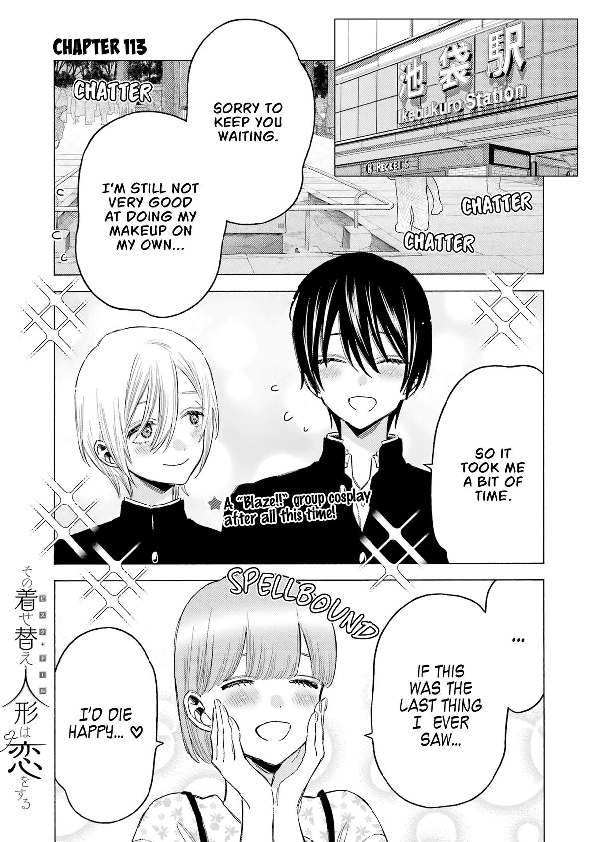 My Dress-Up Darling Chap 113 - Next Chap 114