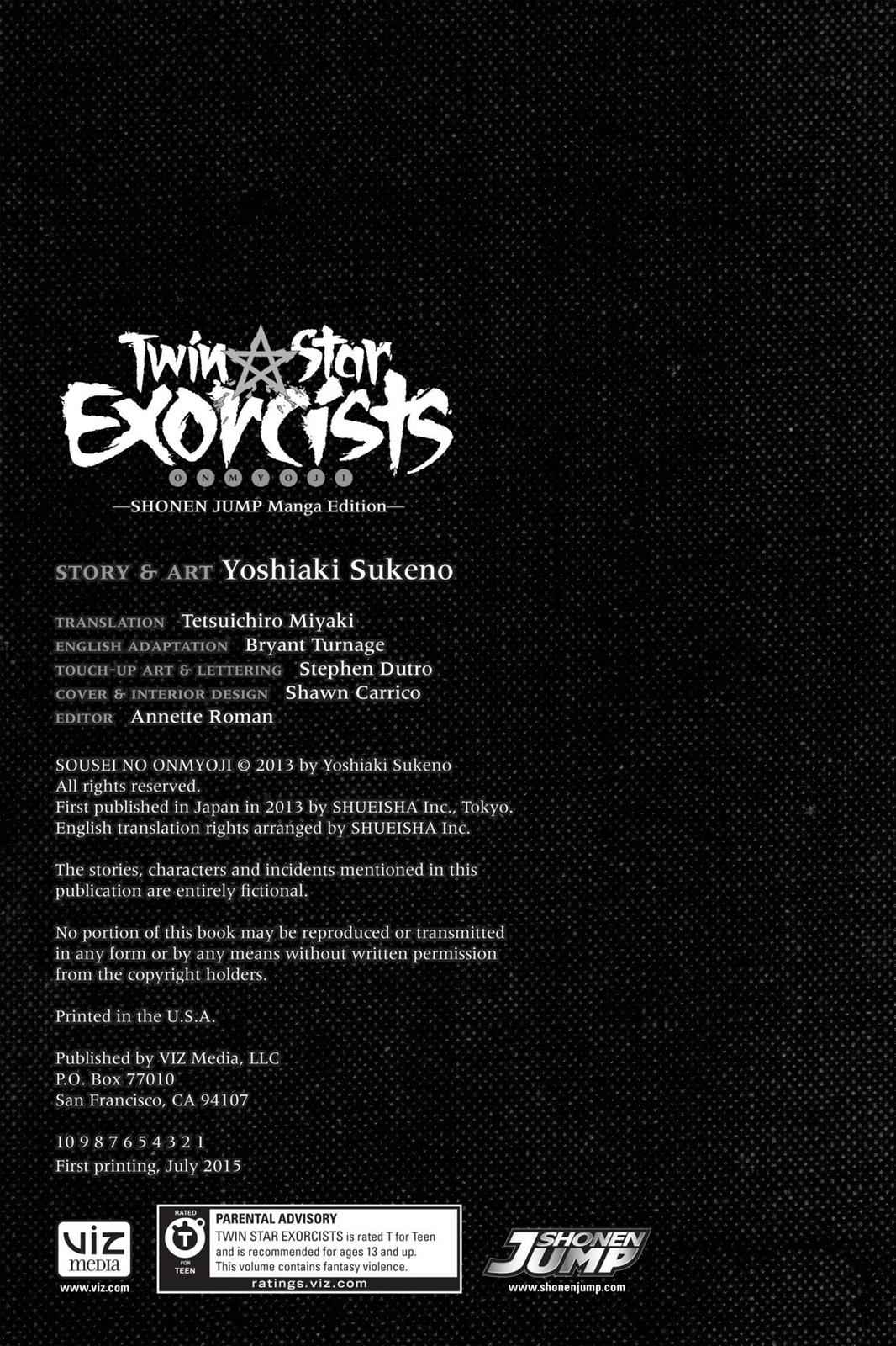 Twin Star Exorcists Chap 3.5 - Next Chap 4.5