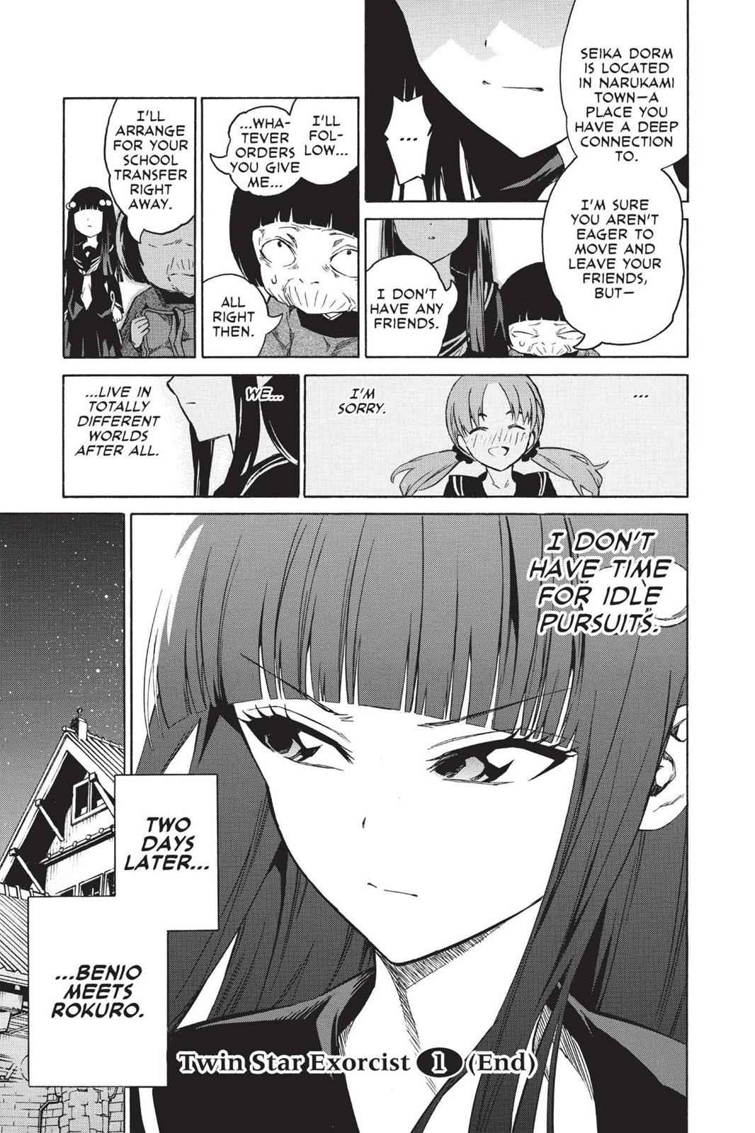 Twin Star Exorcists Chap 3.5 - Next Chap 4.5