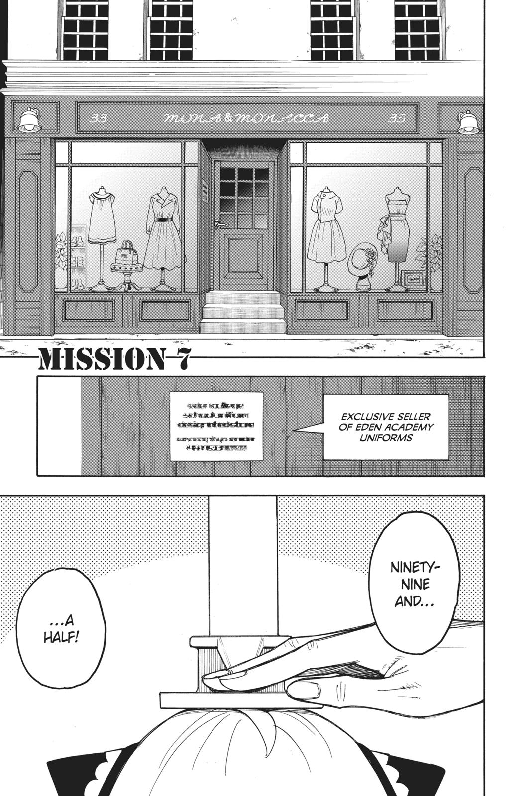 SPY x FAMILY Chap 7 - Next Chap 8