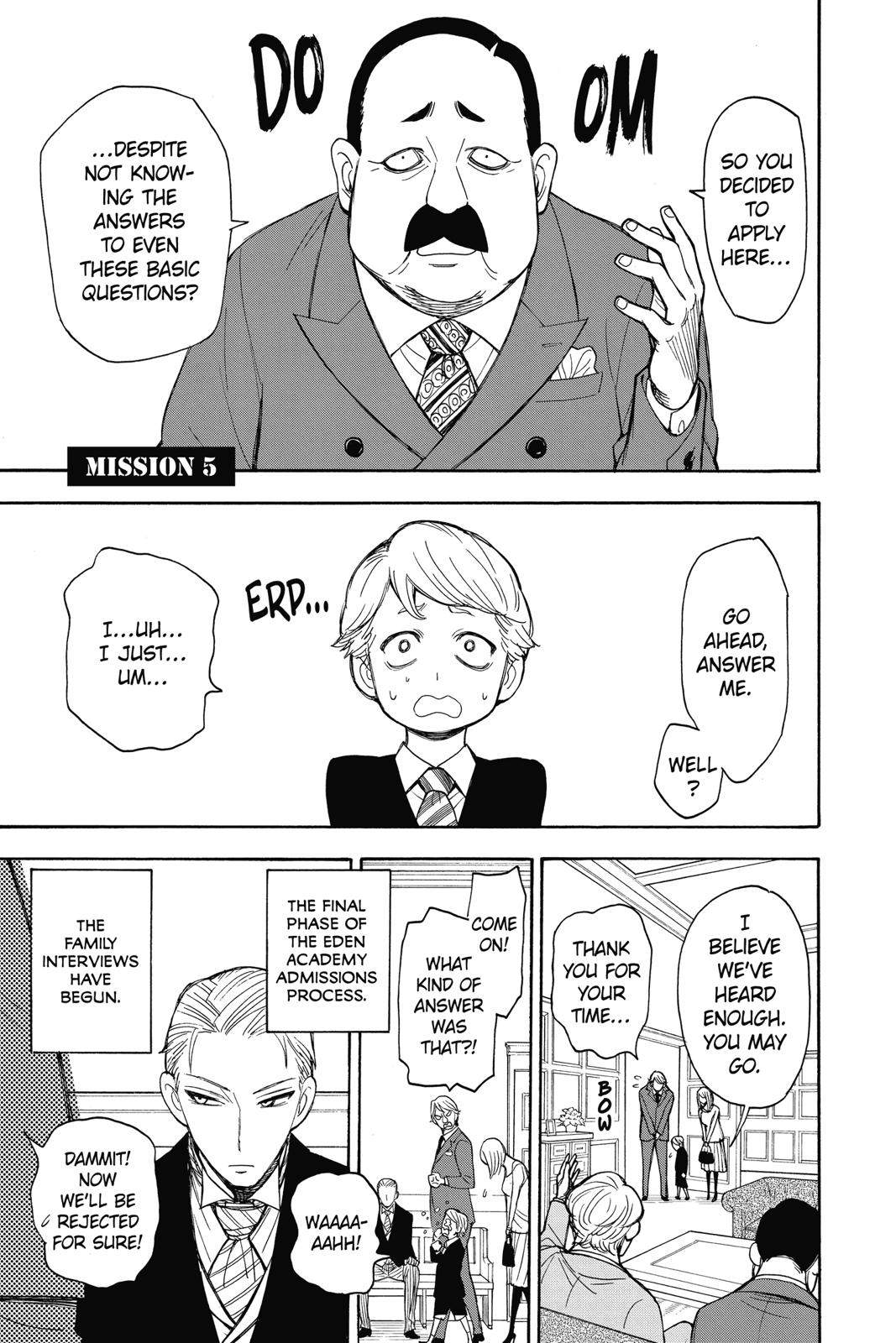 SPY x FAMILY Chap 5 - Next Chap 6