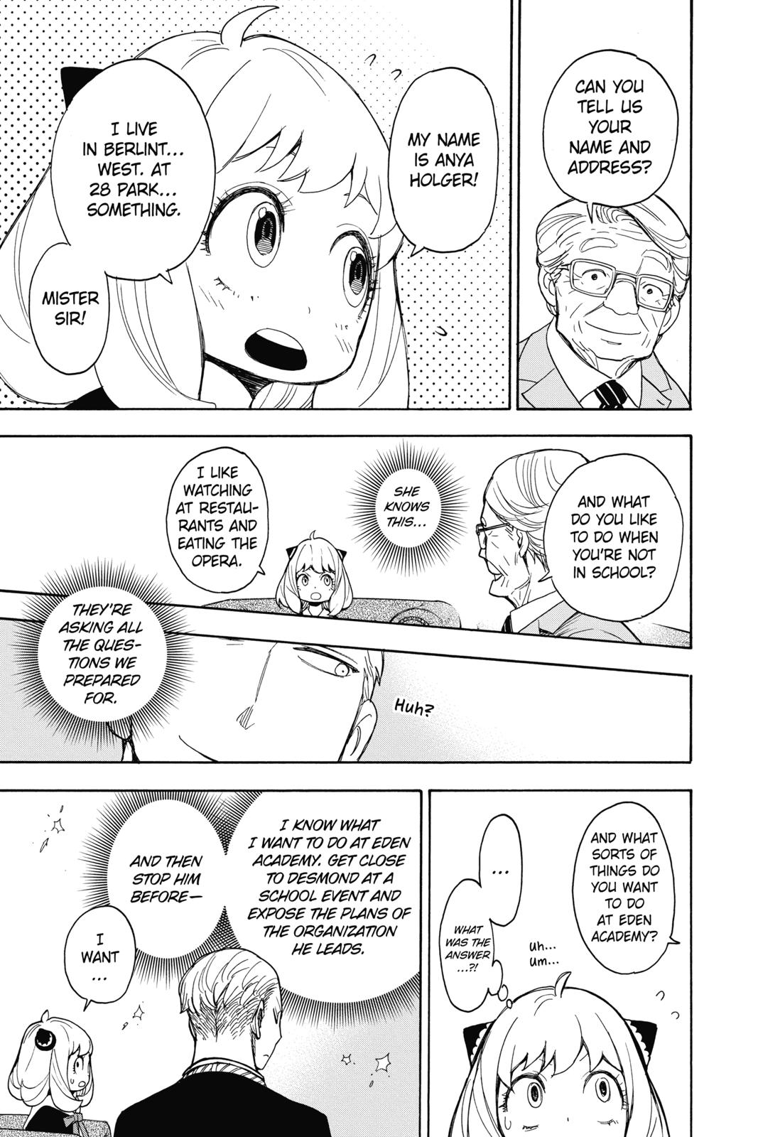 SPY x FAMILY Chap 5 - Next Chap 6