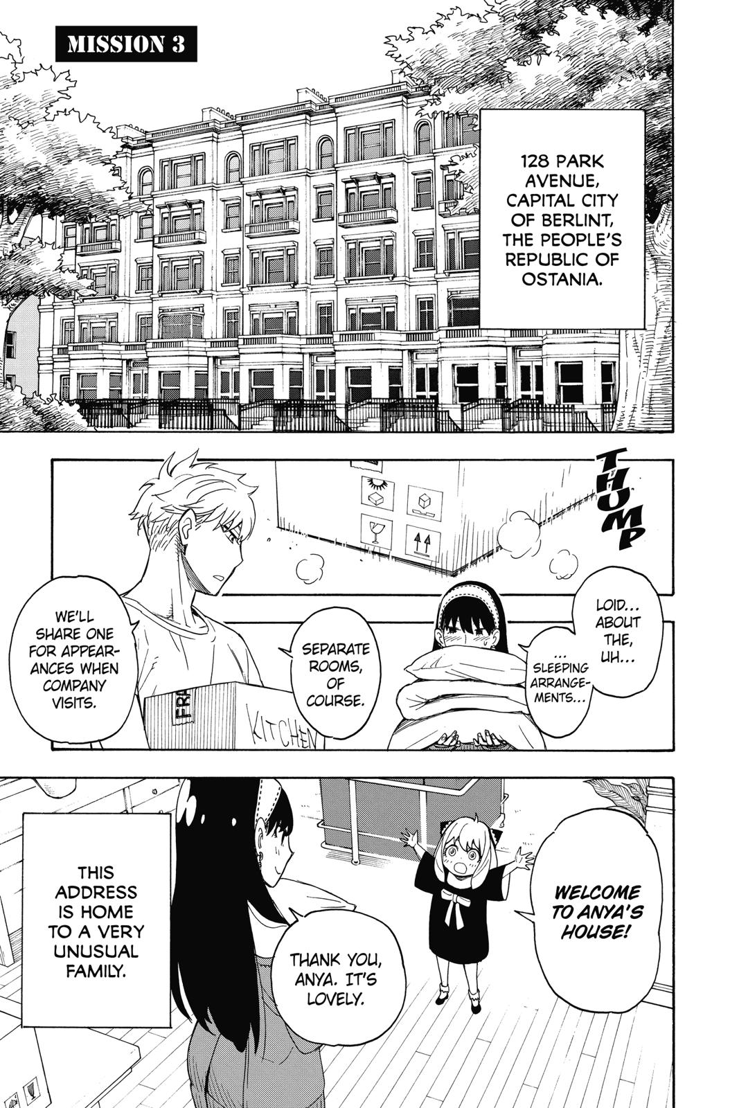 SPY x FAMILY Chap 3 - Next Chap 4