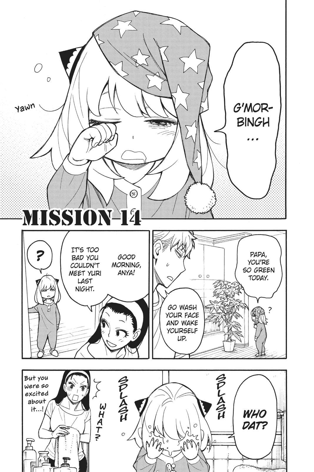 SPY x FAMILY Chap 14 - Next Chap 15