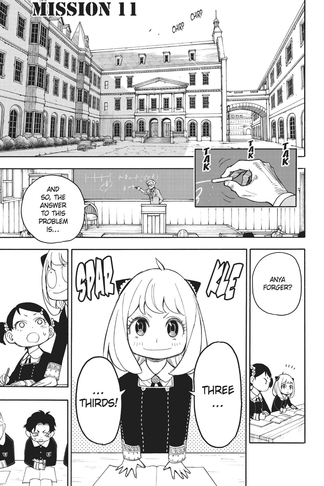 SPY x FAMILY Chap 11 - Next Chap 12