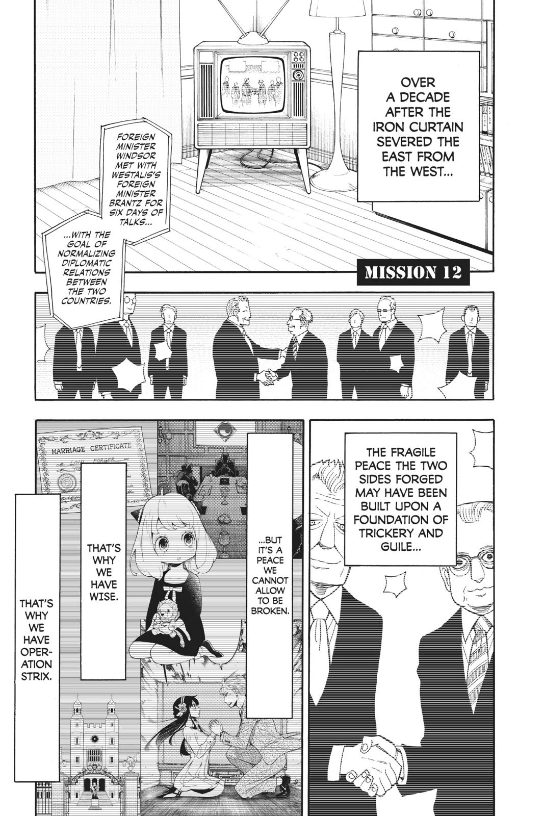 SPY x FAMILY Chap 12 - Next Chap 13