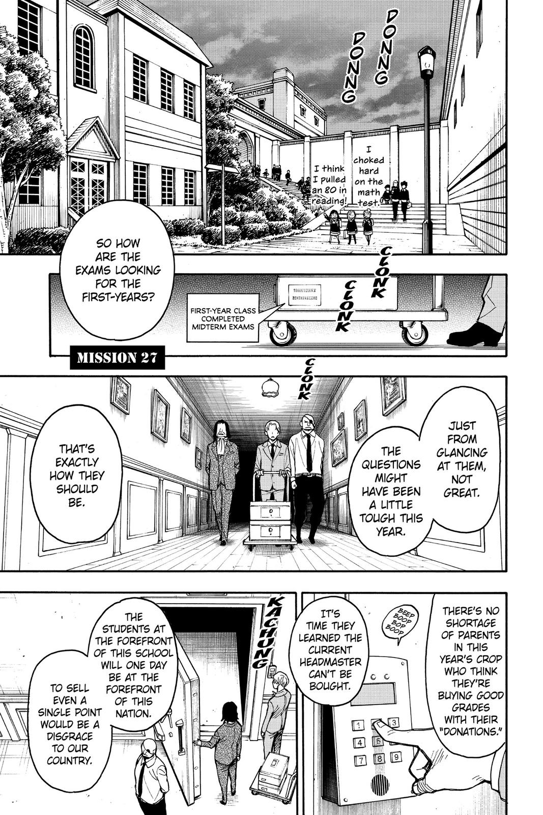 SPY x FAMILY Chap 27 - Next Chap 28