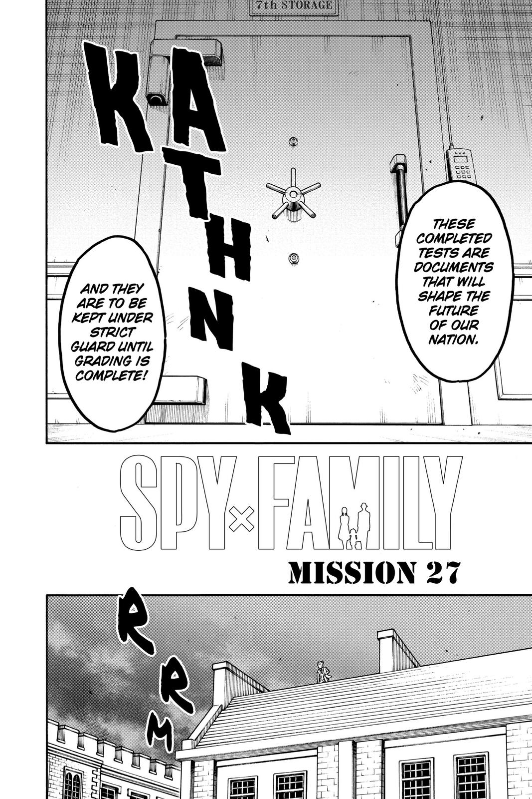 SPY x FAMILY Chap 27 - Next Chap 28